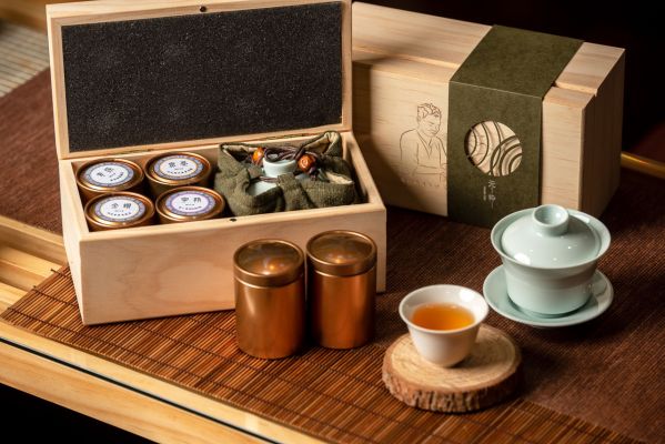 五行開運茶罐・蓋碗禮盒